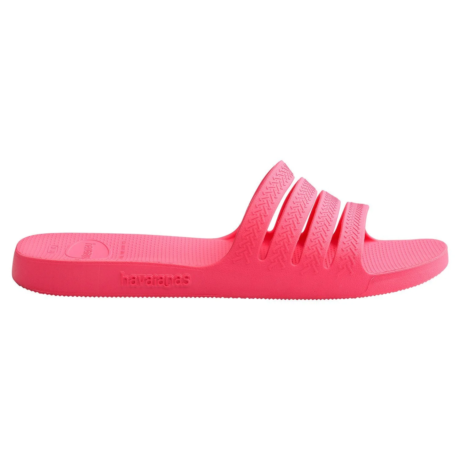 detalle de la suela de las sandalias havaianas stradi fc