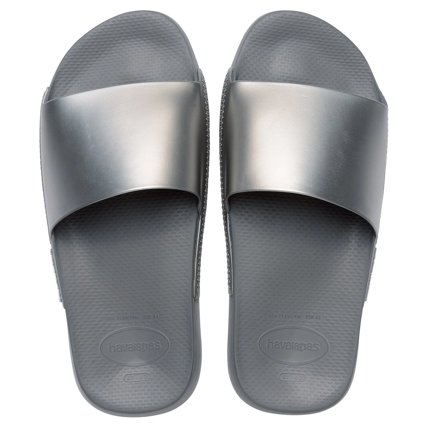 sandalias havaianas slide classic met, sandalias de caucho