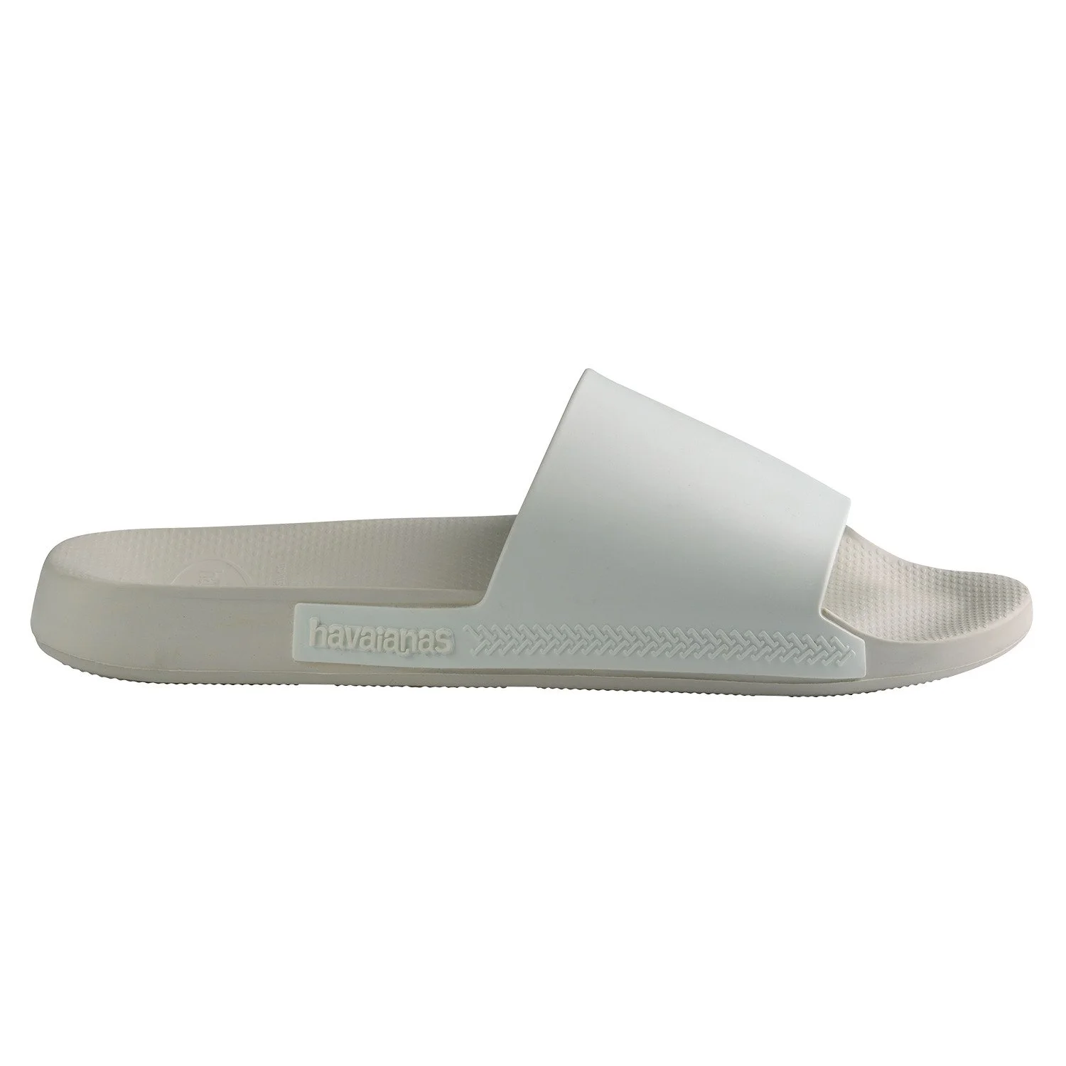detalle de la parte superior de las sandalias havaianas con telas transpirables