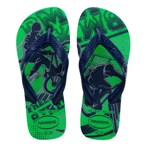 sandalias havaianas kids athletic fc, sandalias de caucho para niños