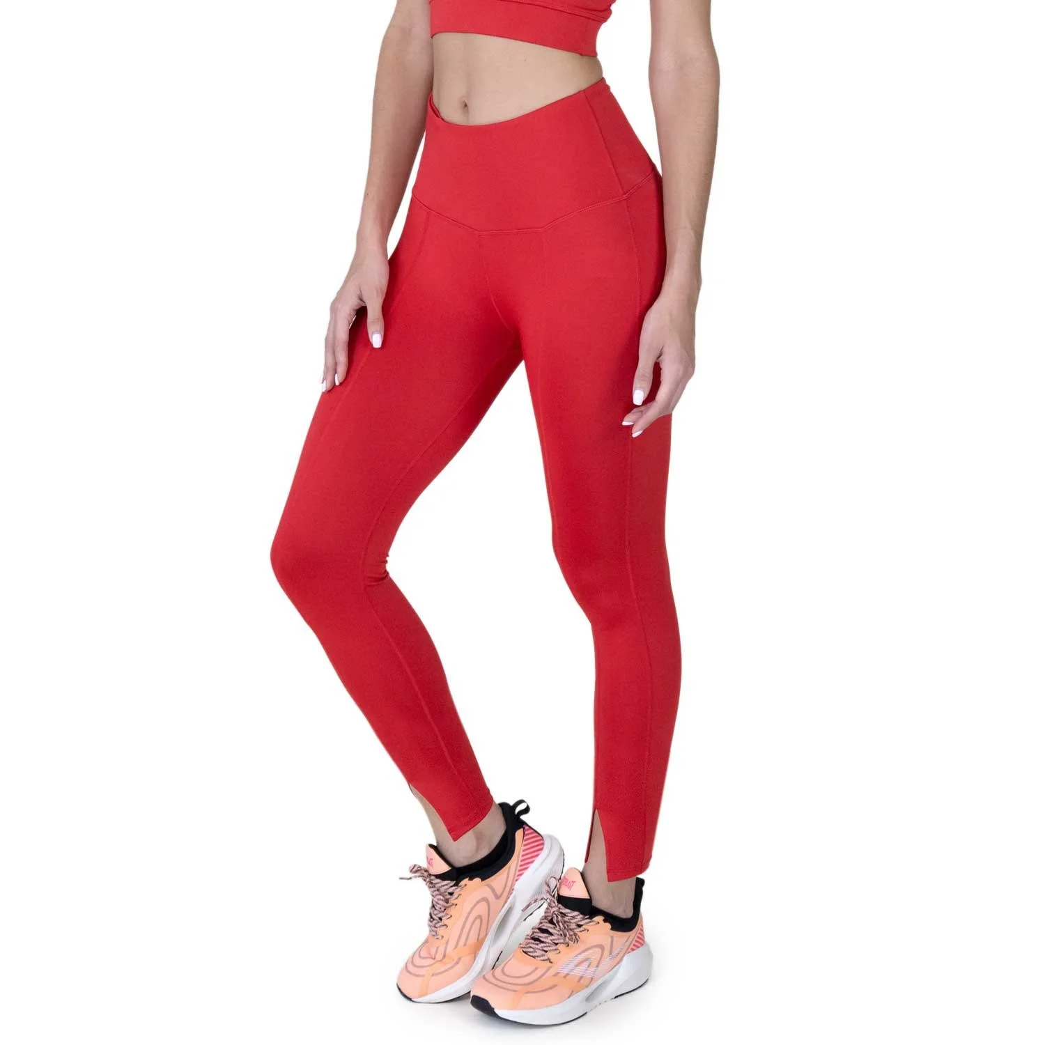 legging deportivo transpirable everlast, vistas laterales y trasera