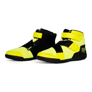 botas de boxeo x-trainer powerlock, diseño de altura media