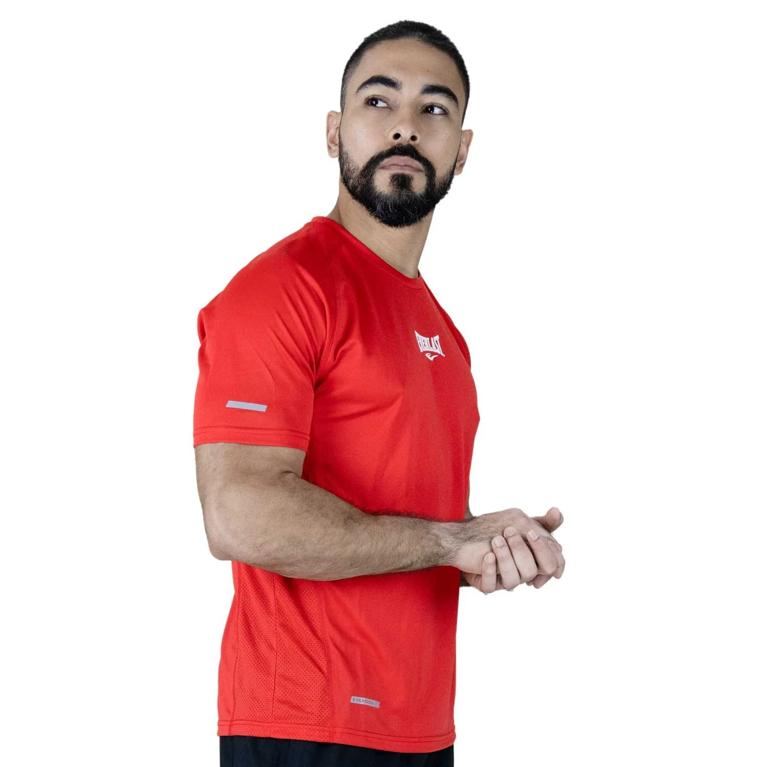 vista posterior del t-shirt everlast ligero deportivo