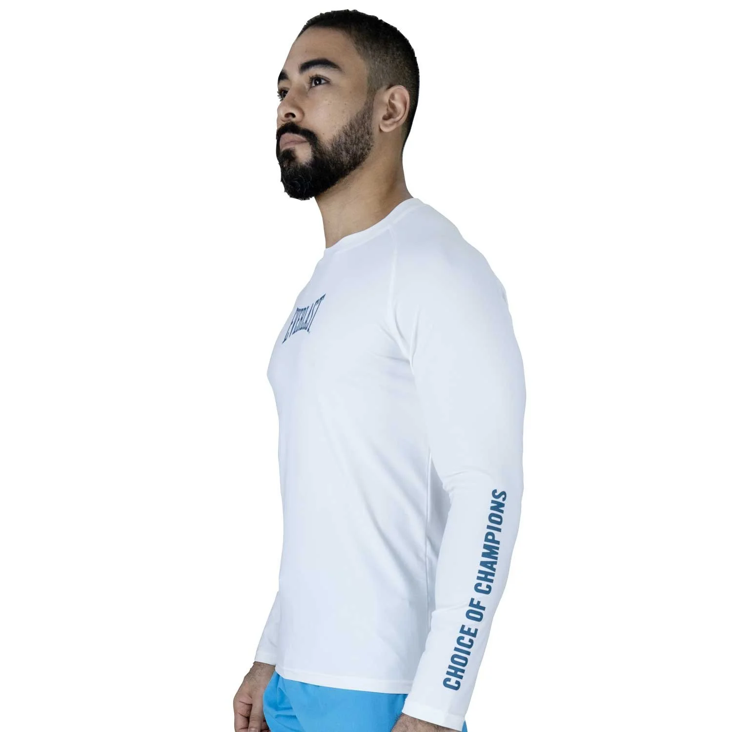 detalle del material de 80% nylon y 20% spandex