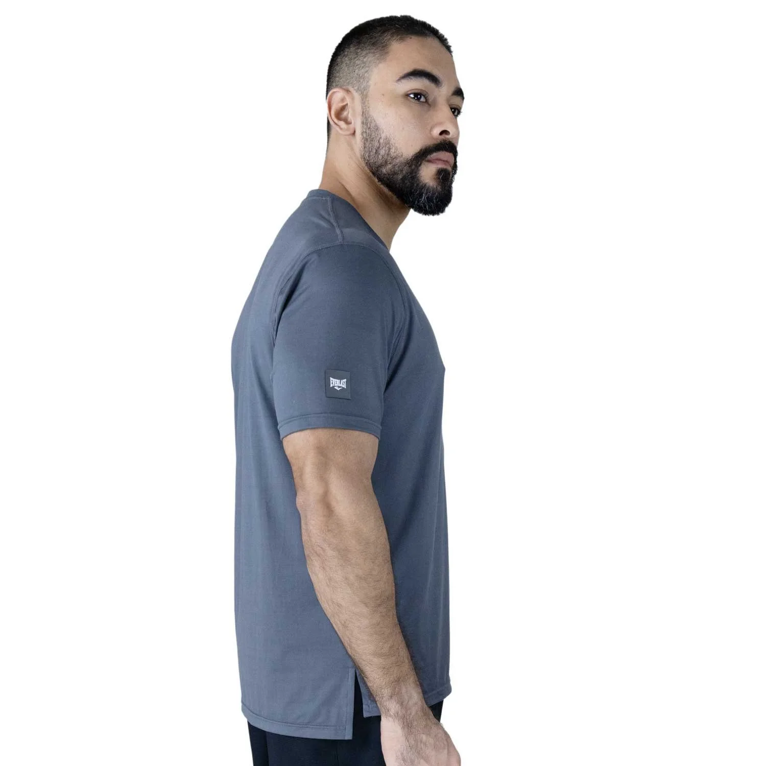 detalle de la tela transpirable del t-shirt deportivo everlast