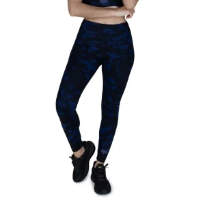 legging deportivo everlast abstract, material poliester y spandex