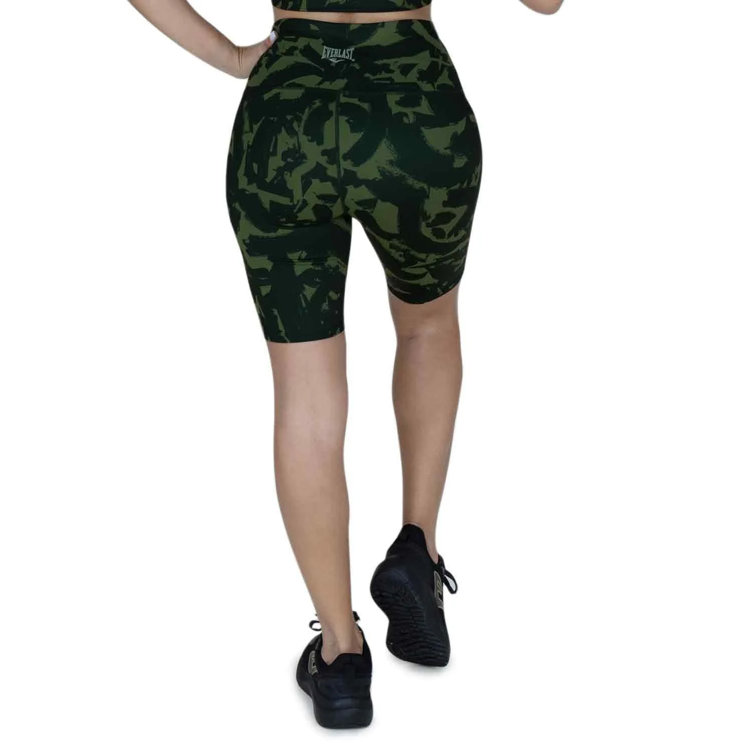 diseño abstracto del biker short everlast, moderno y elegante