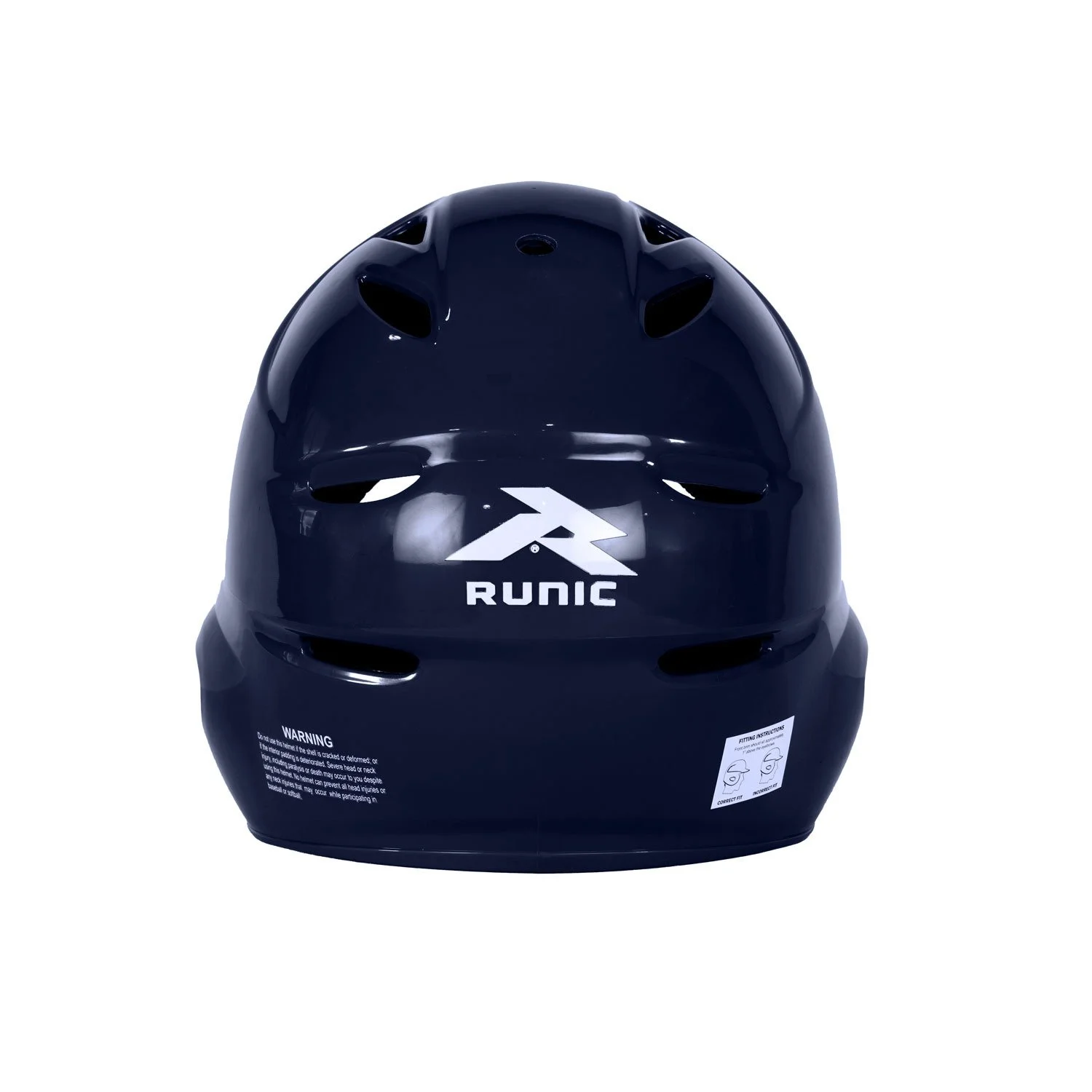 Diseño ligero y transpirable del casco bateo junior runic