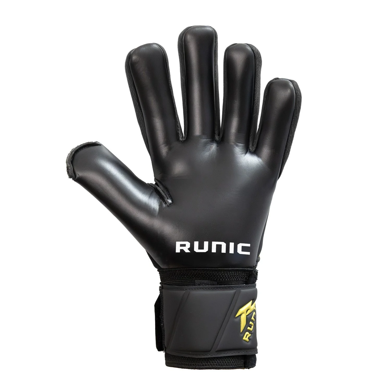detalle del guante de portero runic one1, diseño ergonómico