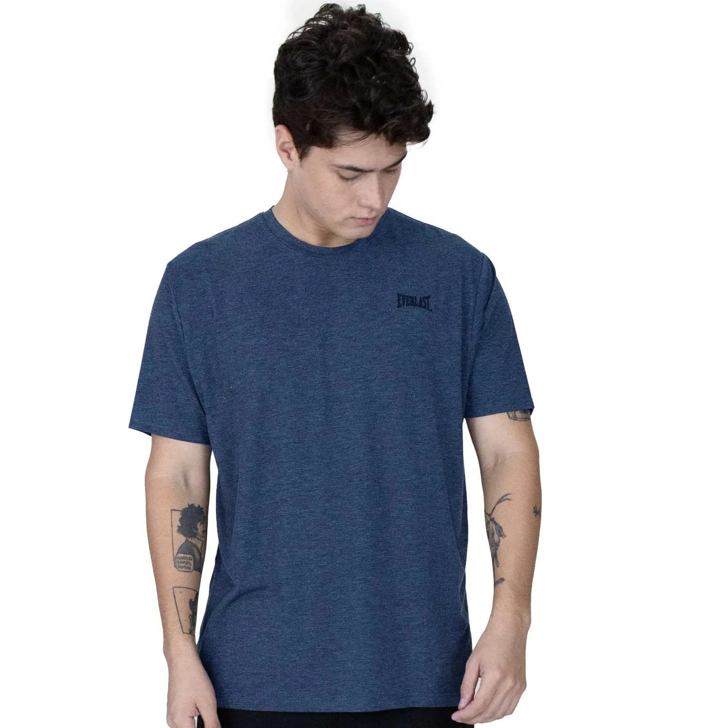 vista posterior del t-shirt everlast rise II poliester