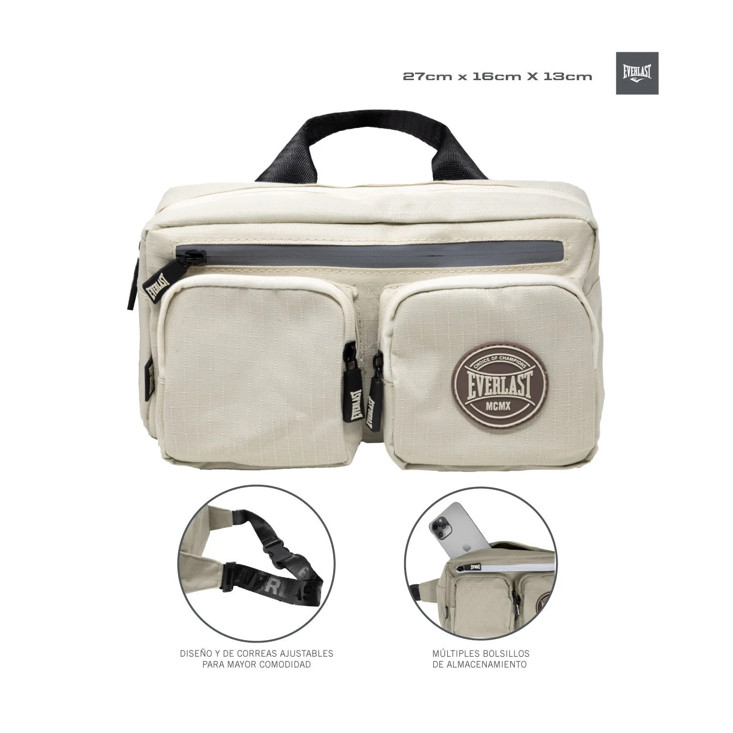 Bolso Everlast Deportivo Ligero cinturón