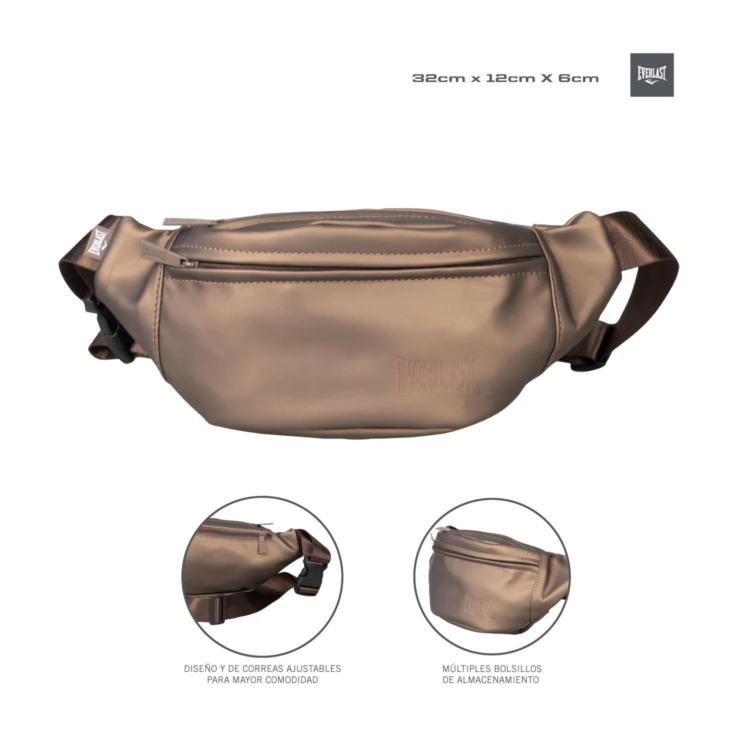 Bolso Everlast Ligero con cinturón ajustable