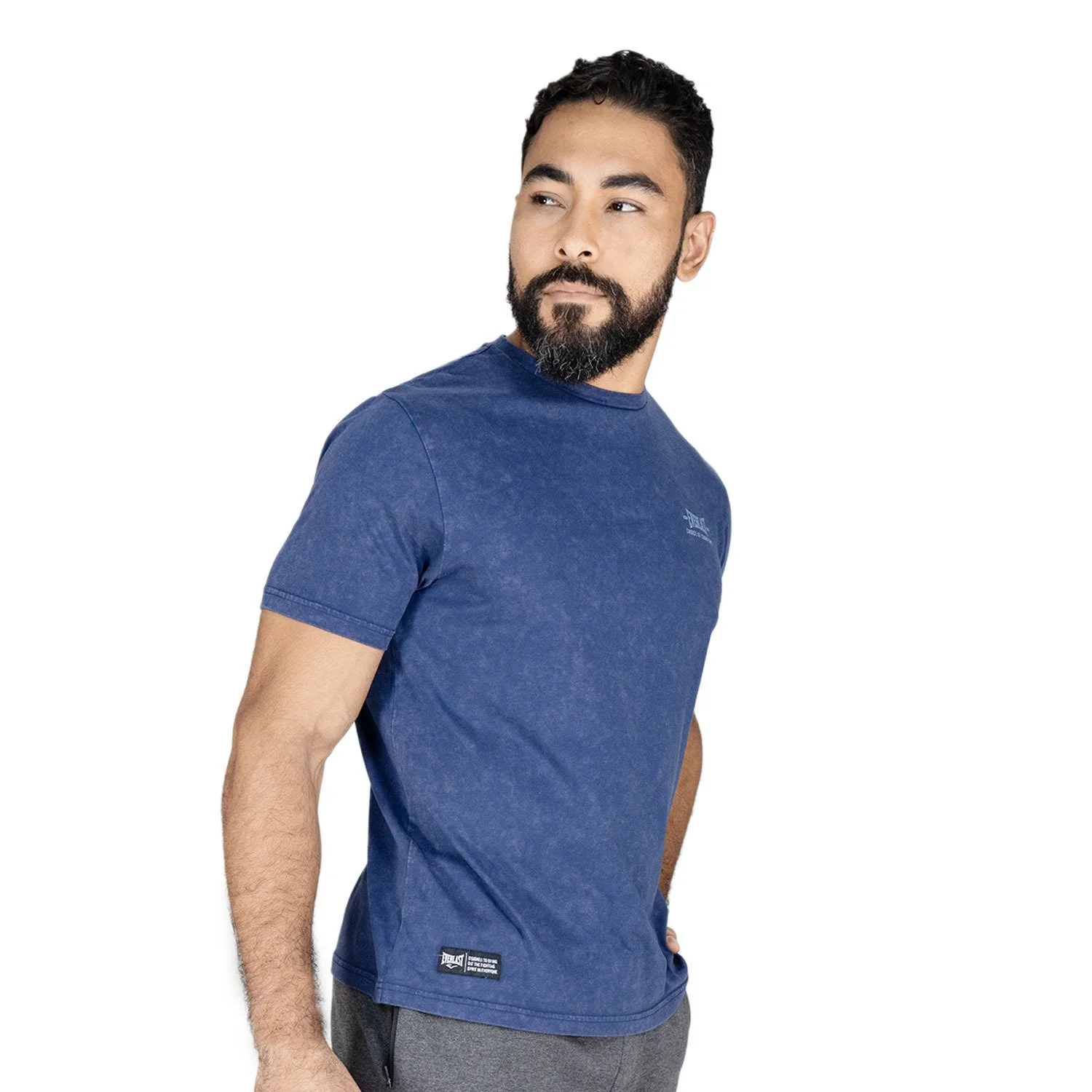 t-shirt everlast algodon, vista posterior del diseño
