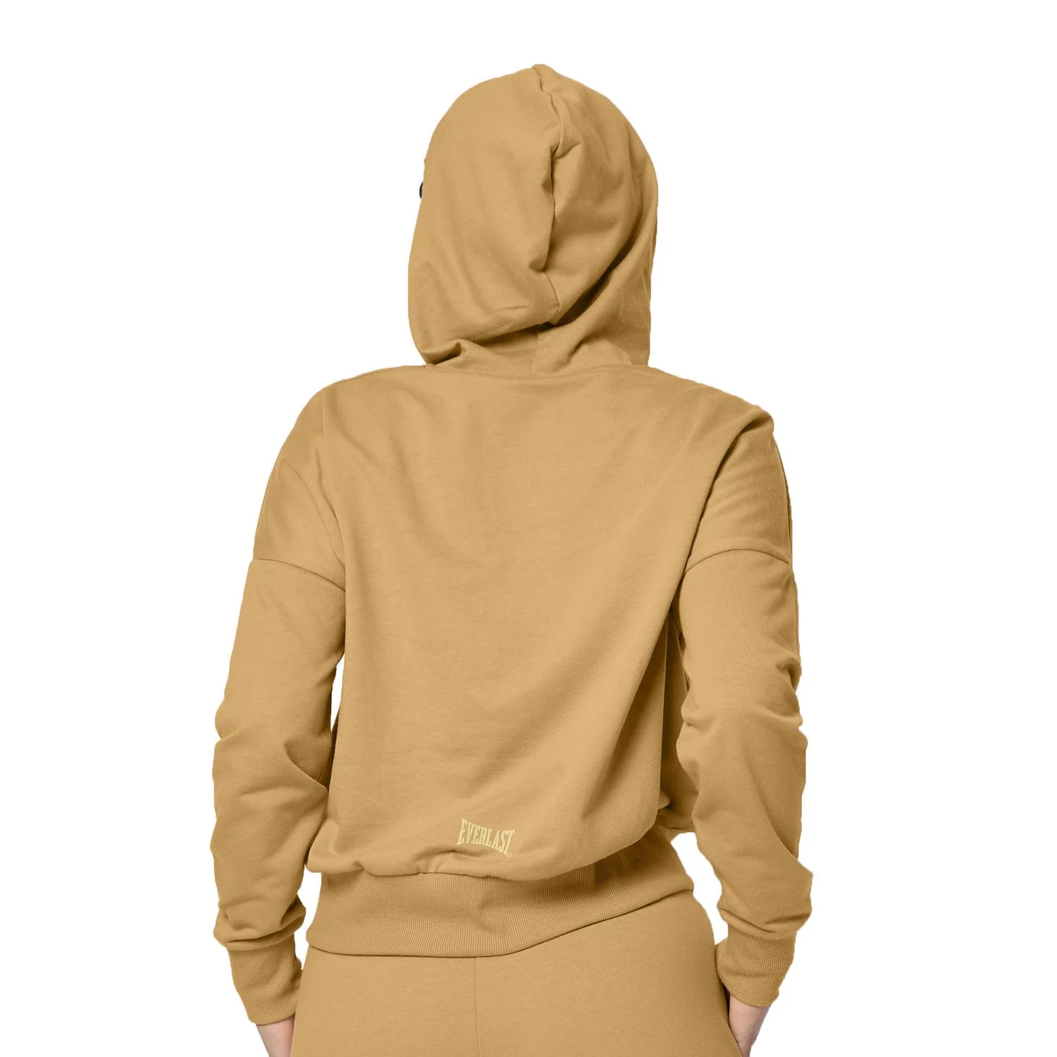 diseño del hoodie everlast varsity, detalles de la prenda