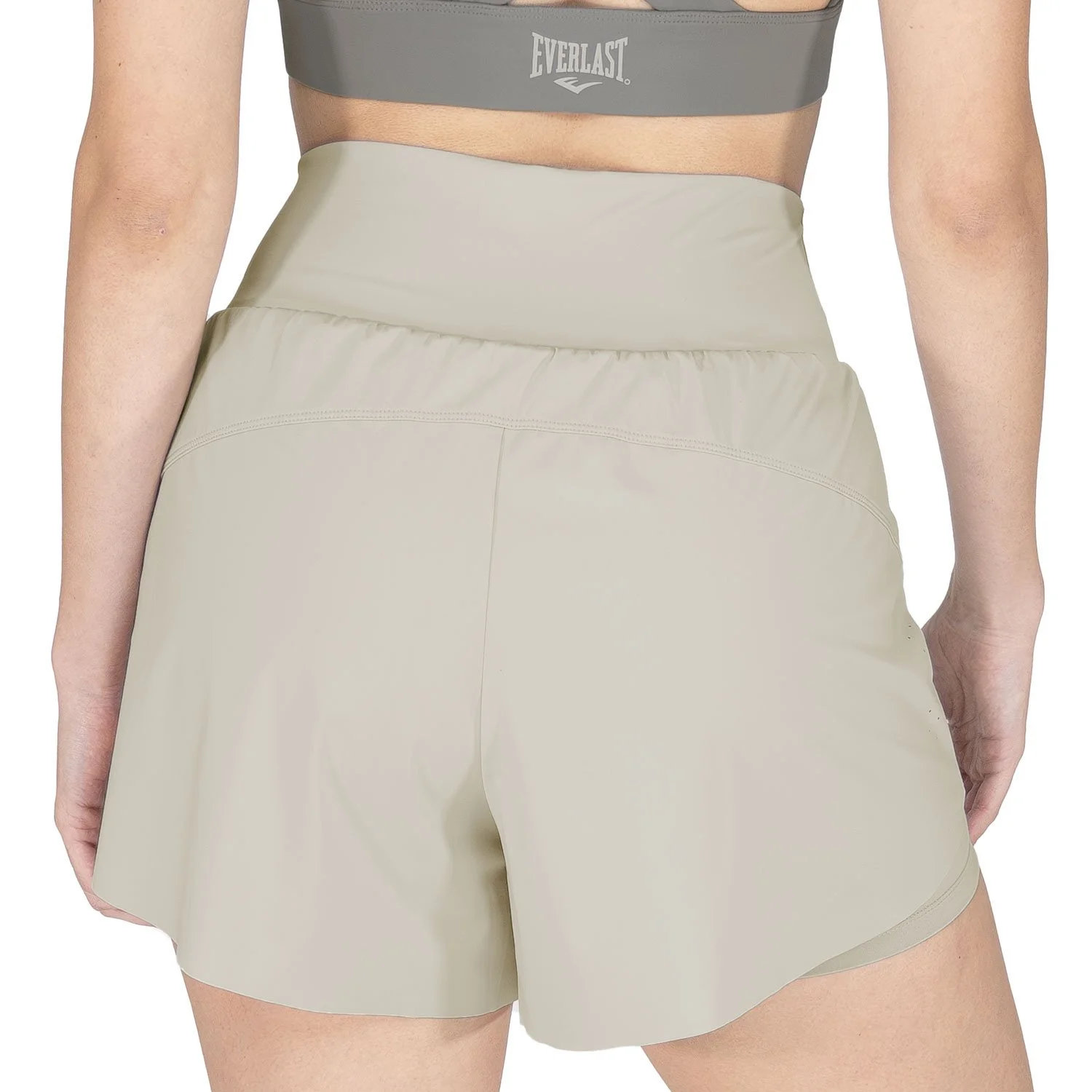detalle del short everlast flare, cintura ajustable