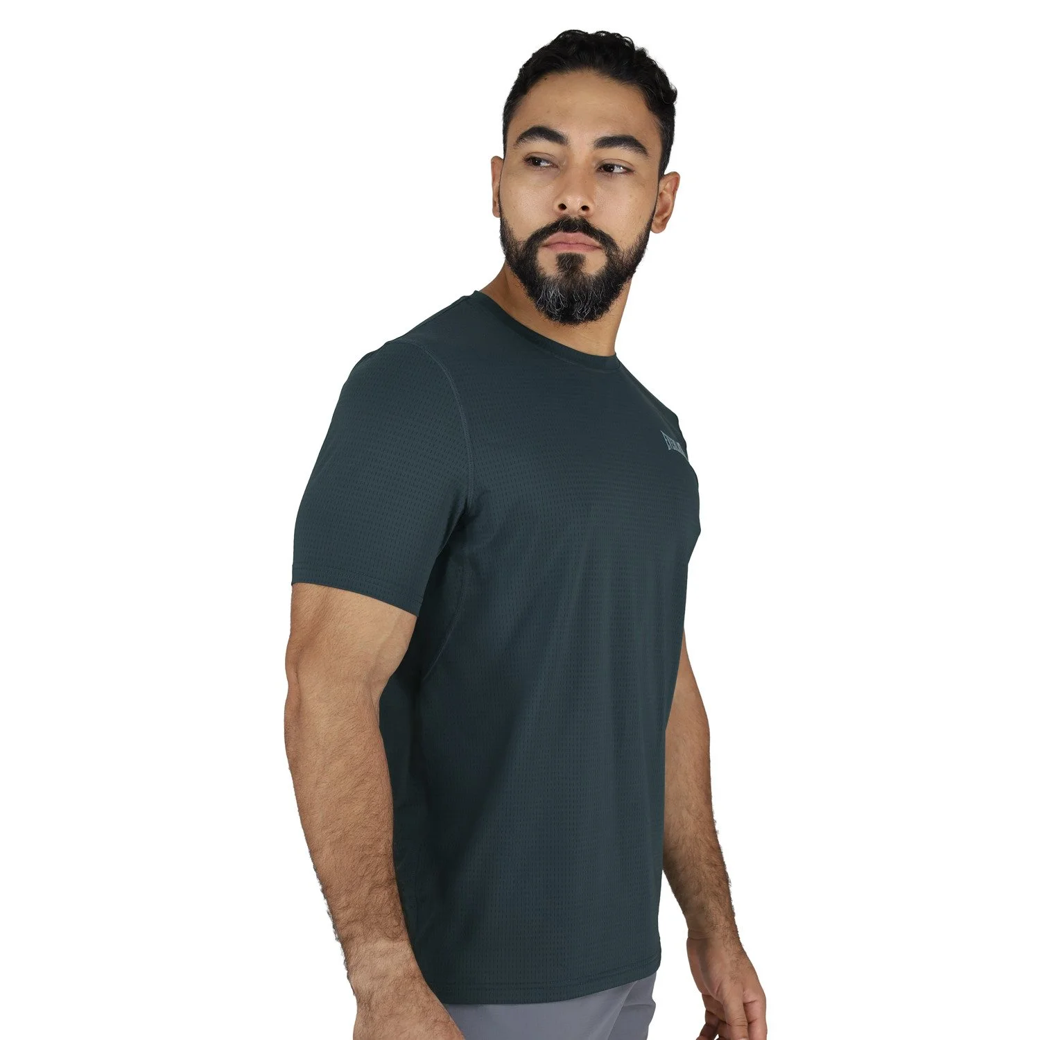 tela transpirable del t-shirt everlast deportivo ronnie, textura suave