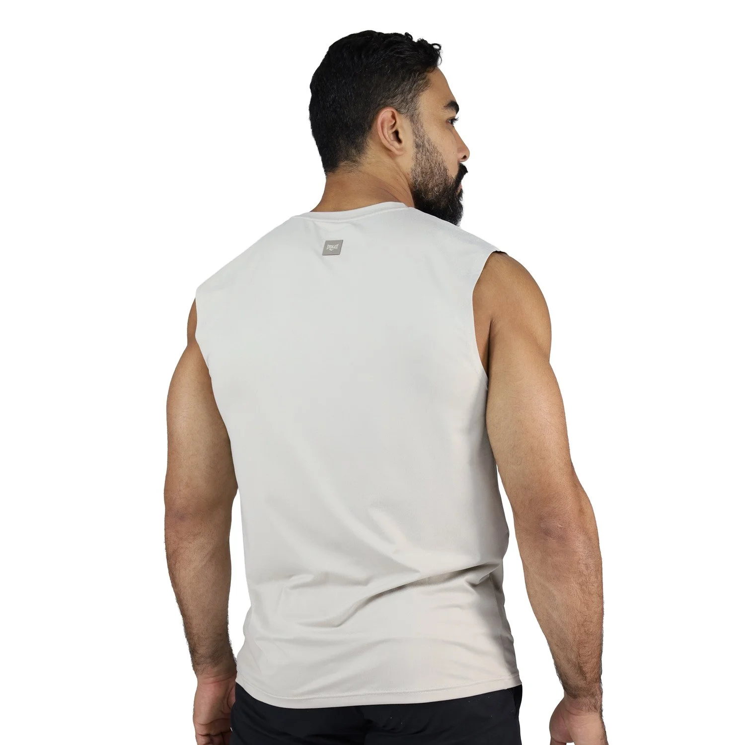 detalle del material del tank everlast e-day spandex poliester