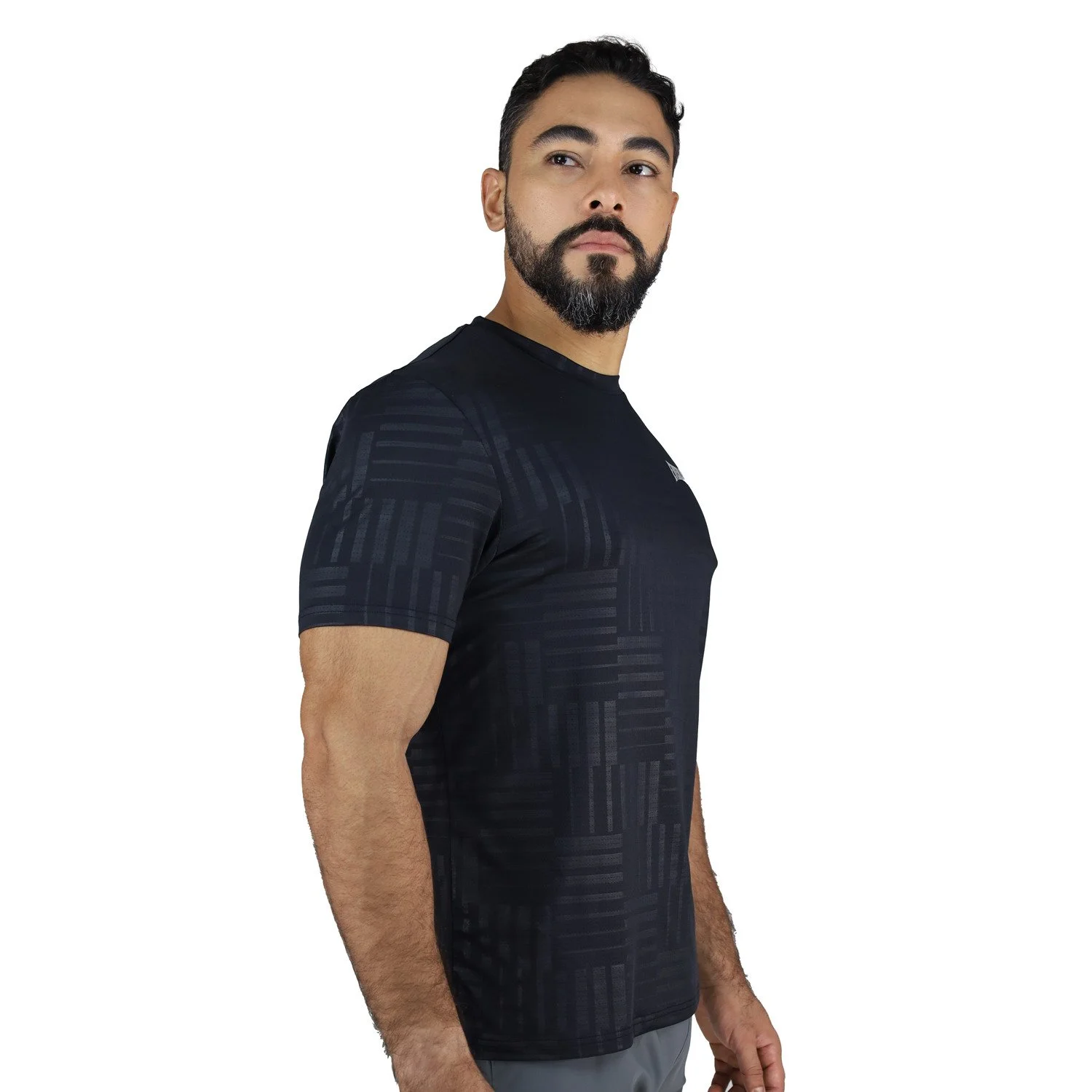 vista posterior del t-shirt everlast score II poliester