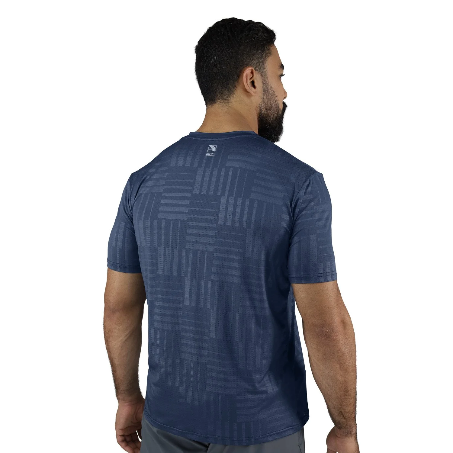 detalle de la camiseta deportiva, tela transpirable