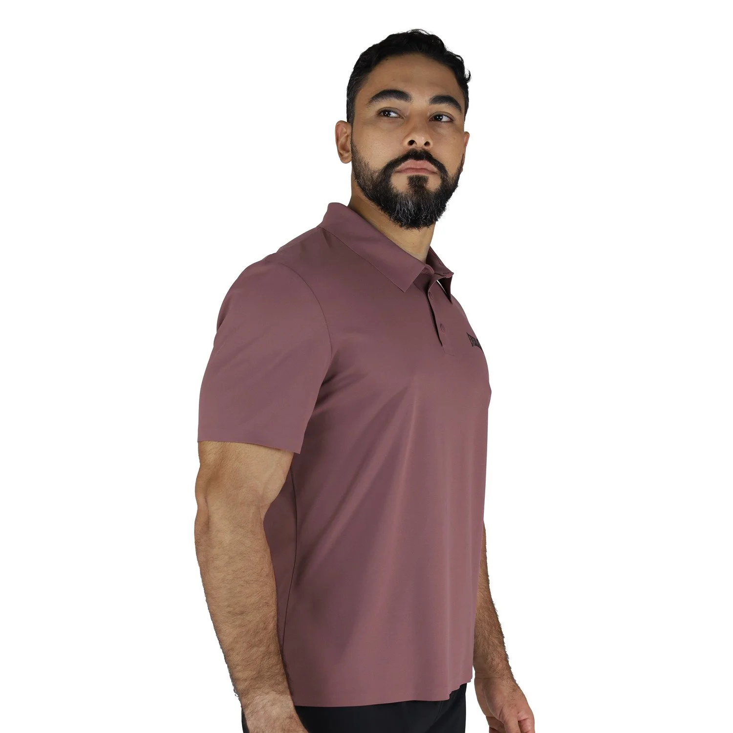 vista posterior del polo deportivo everlast ace, diseño ergonómico