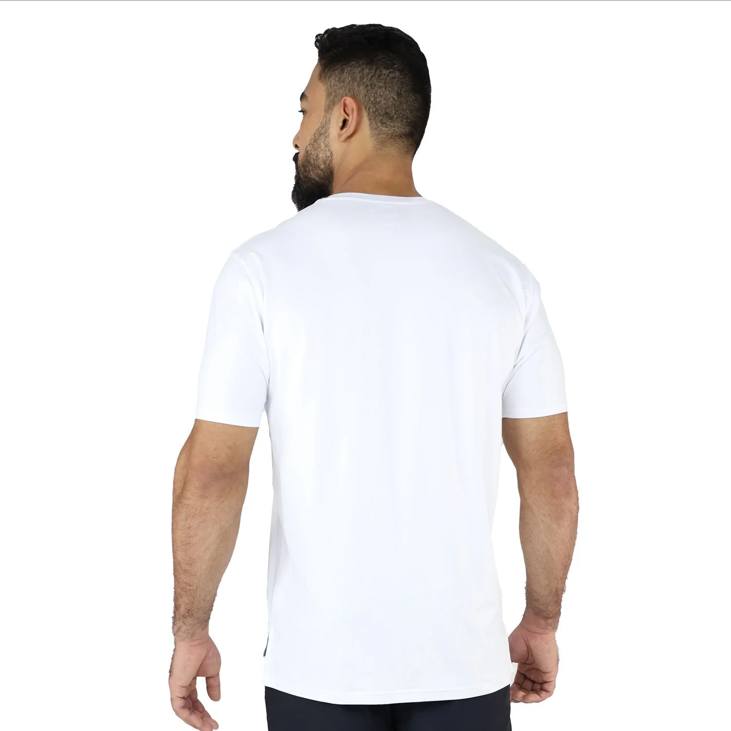 detalles del cuello del t-shirt e-day everlast