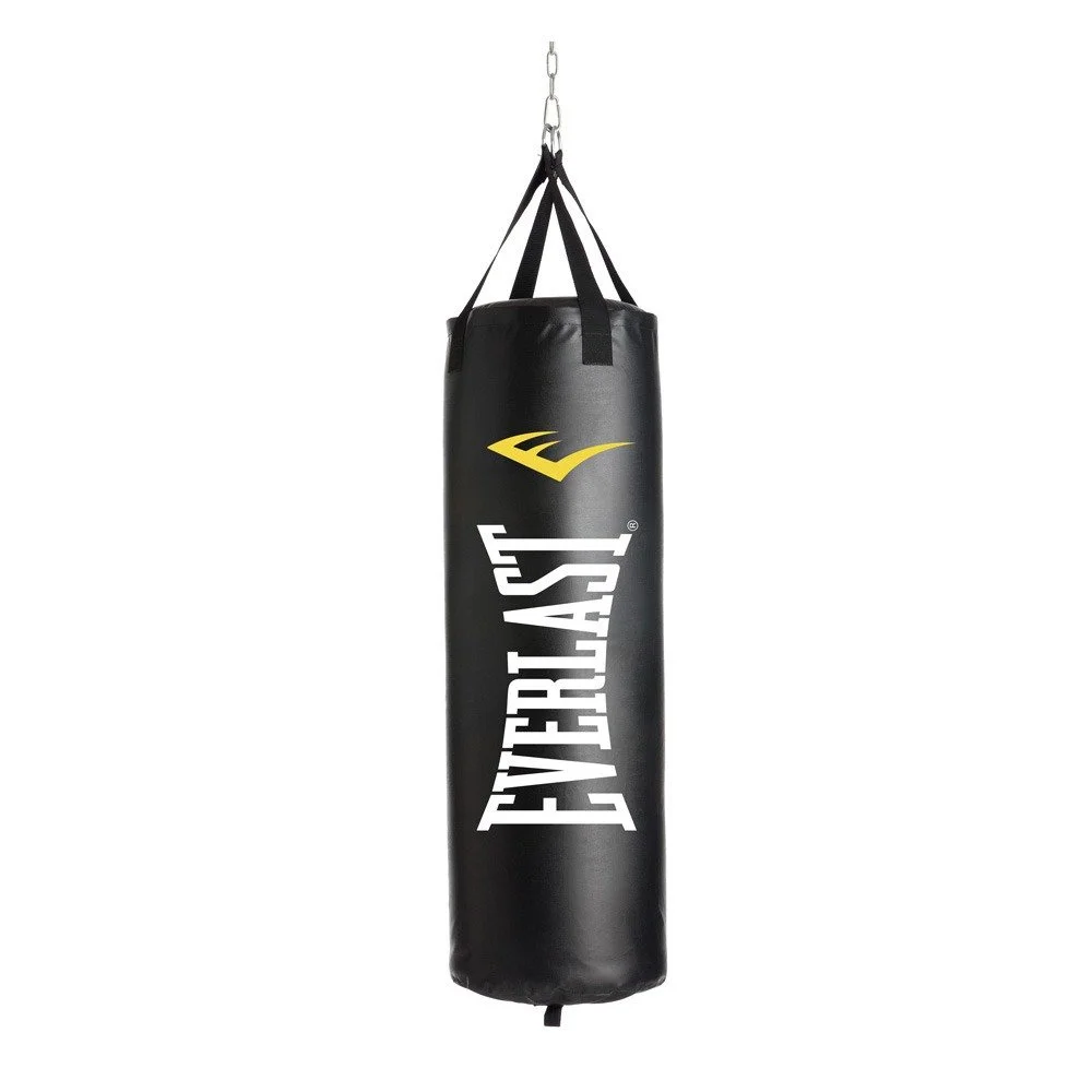saco de boxeo de 40lb everlast, saco de boxeo para entrenamiento
