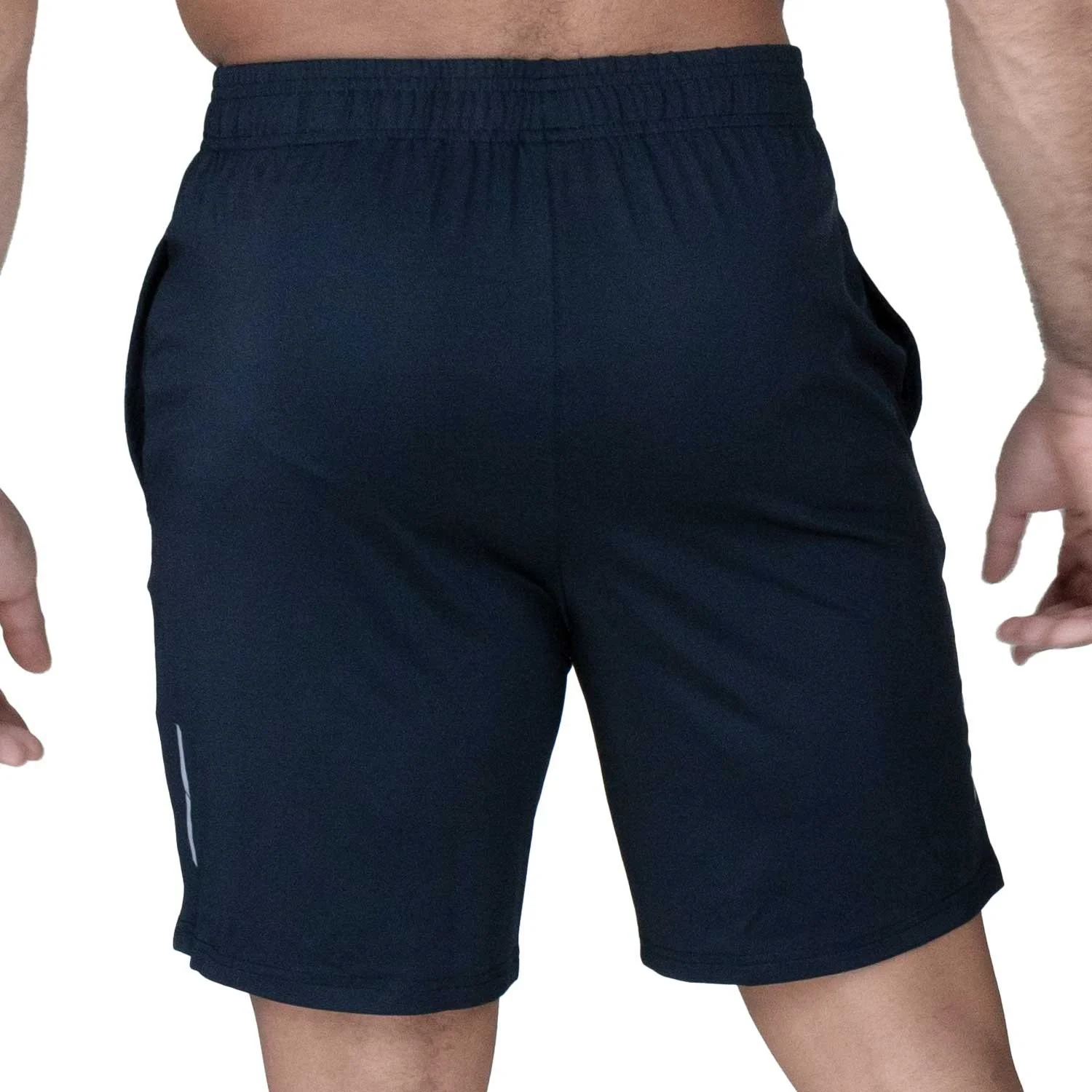 detalles del short poliéster everlast, cintura ajustable