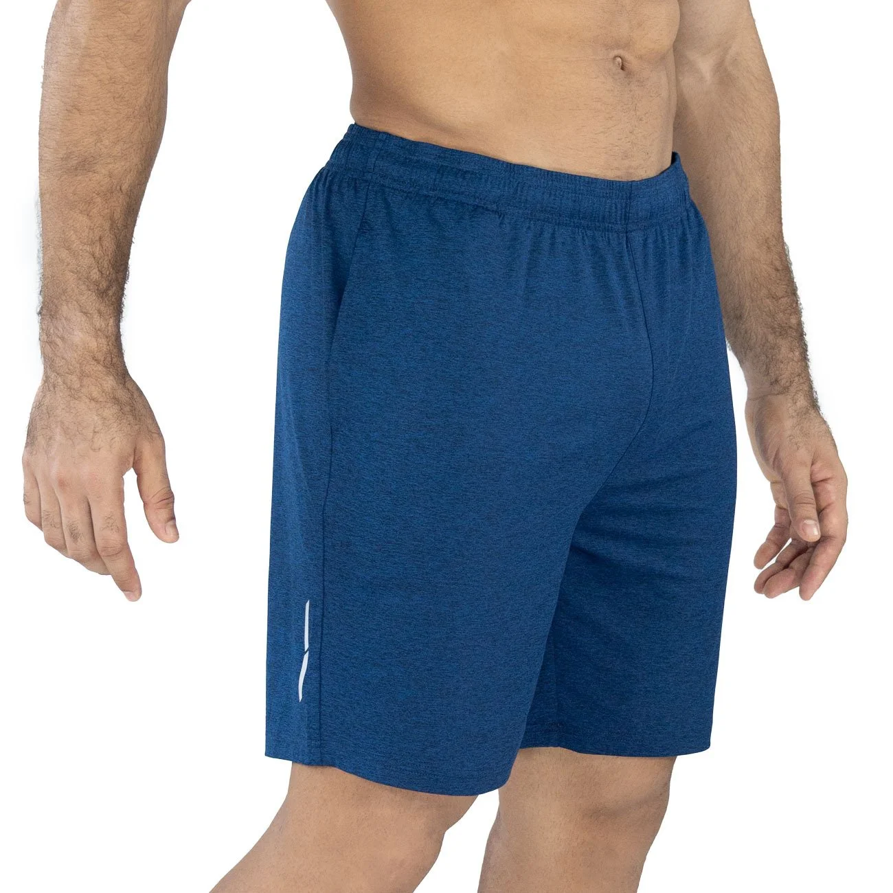 detalle de la tela transpirable del short