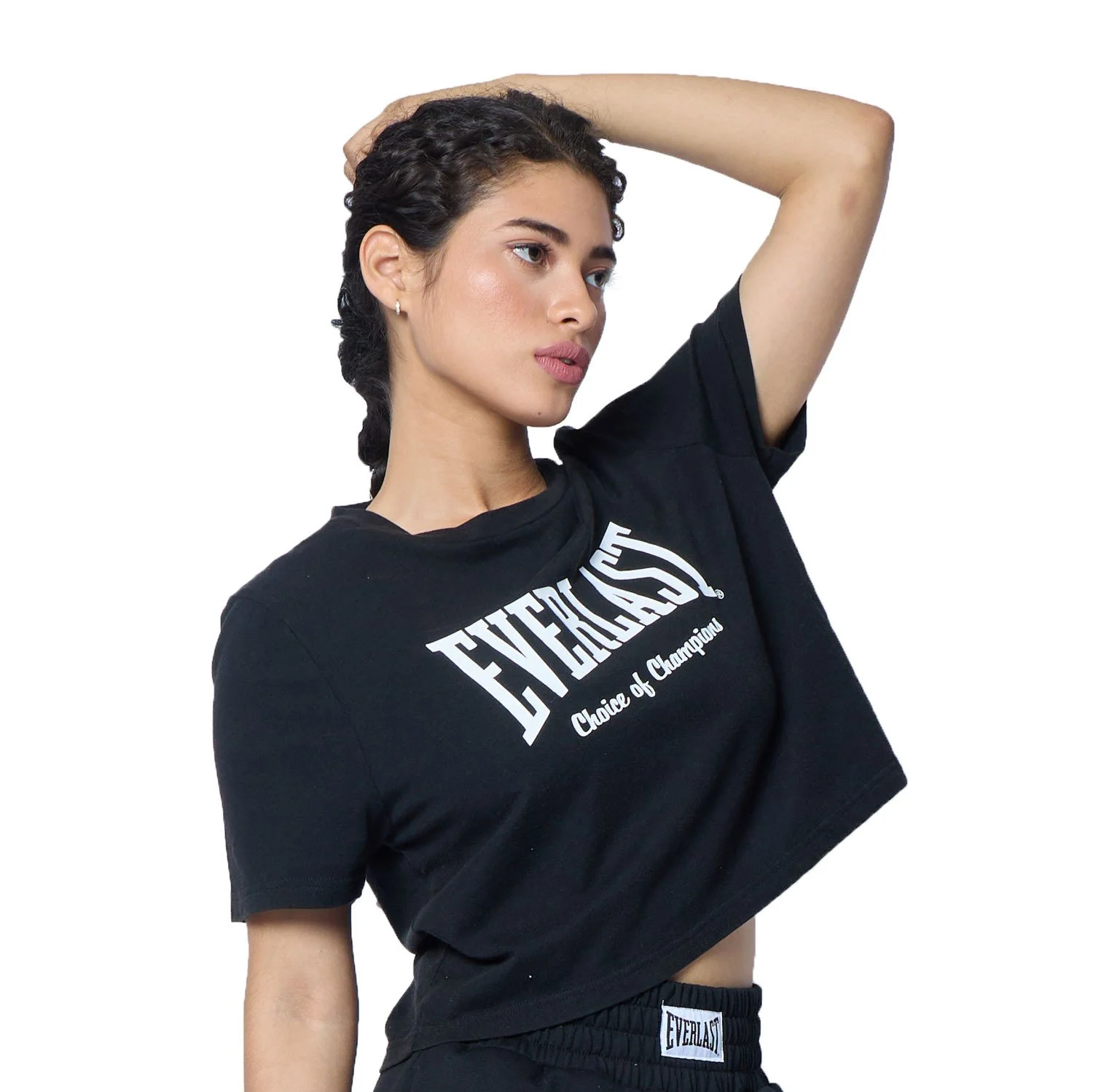 textura y material del crop top