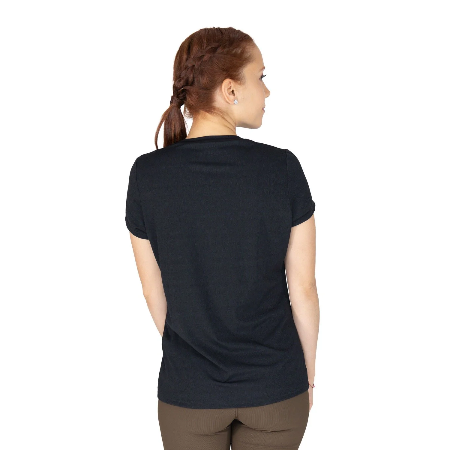 detalle de la costura del t-shirt everlast poliester blend