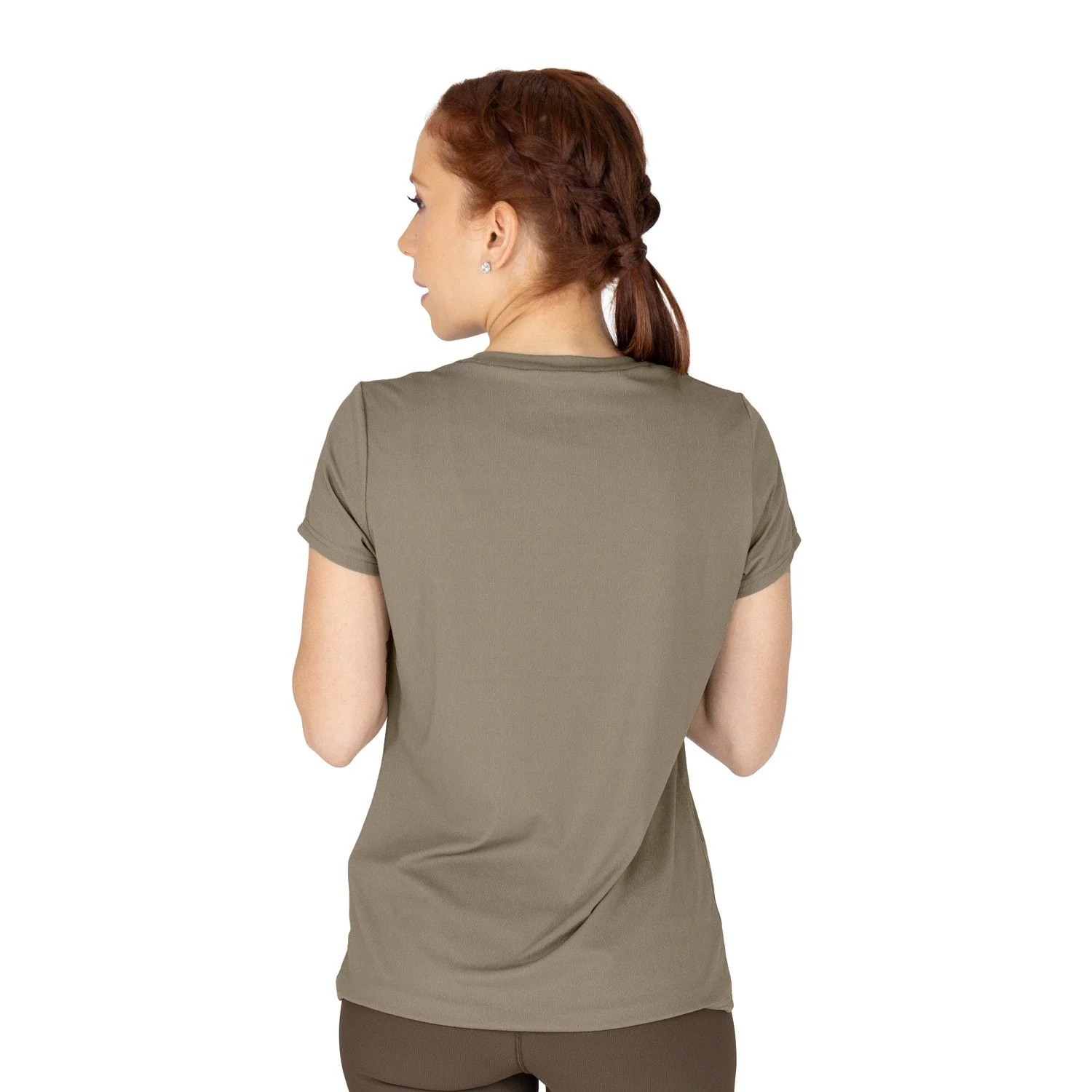 detalle de la tela transpirable del t-shirt poliester everlast blend