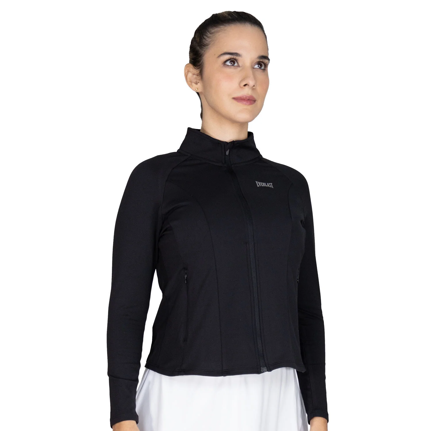 vista trasera de la chaqueta, diseño deportivo