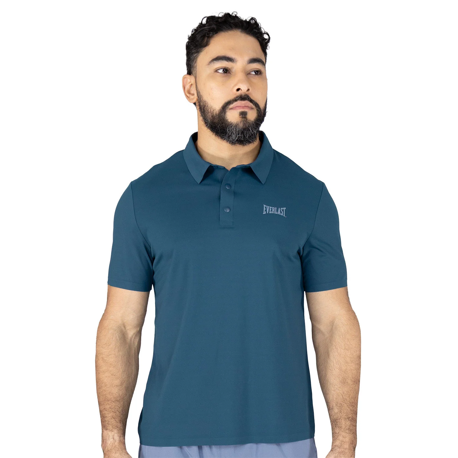 polo everlast poliester ace, vista posterior de la camiseta