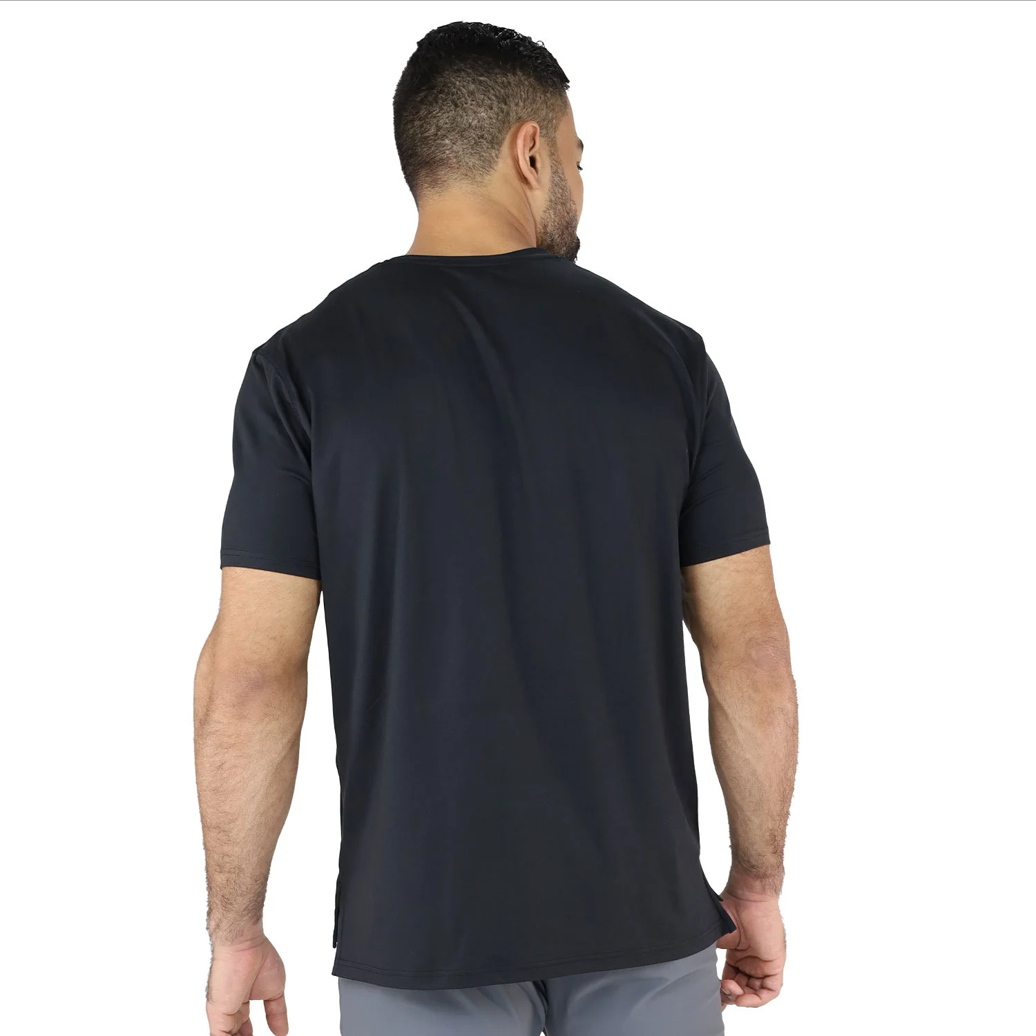 detalle de la tela transpirable del t-shirt everlast