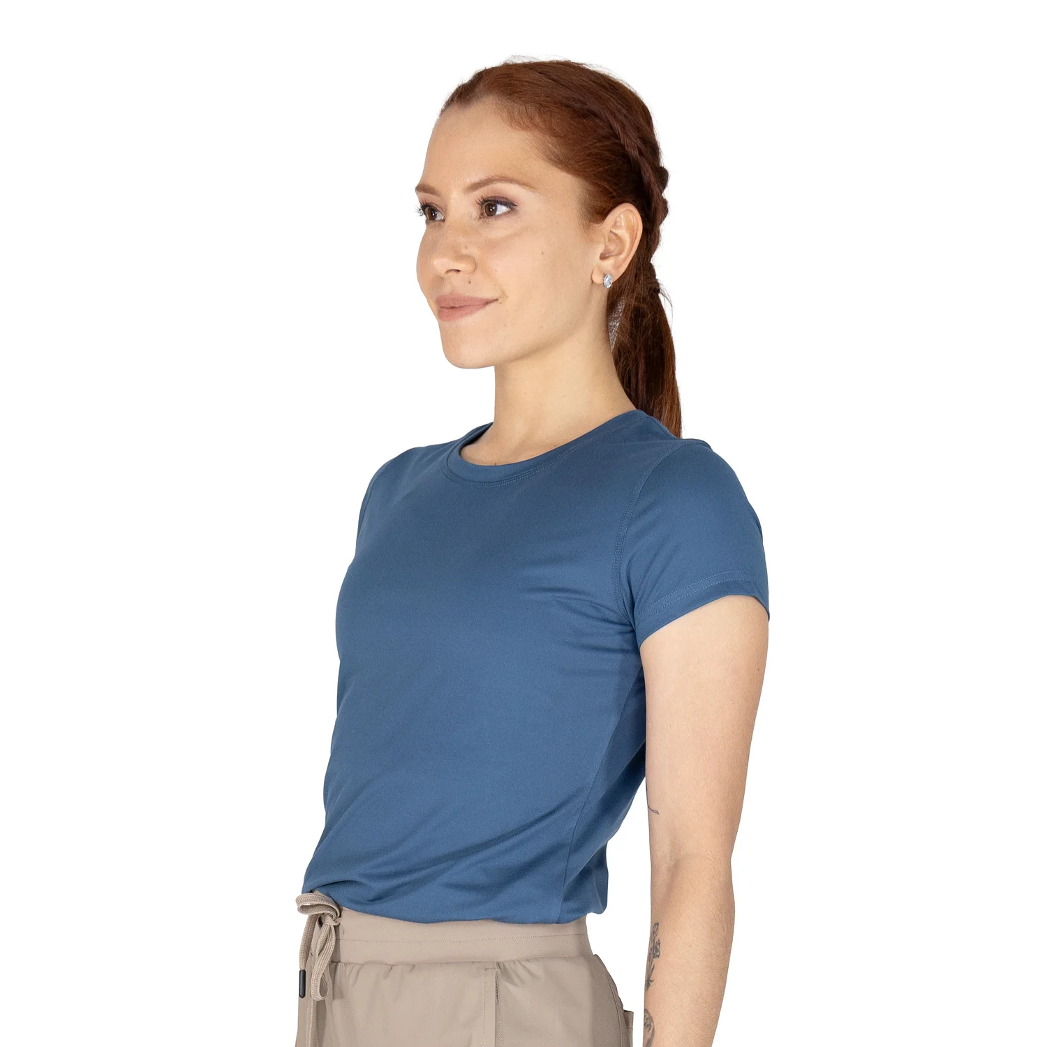 t-shirt poliester everlast e-day lady, vista trasera