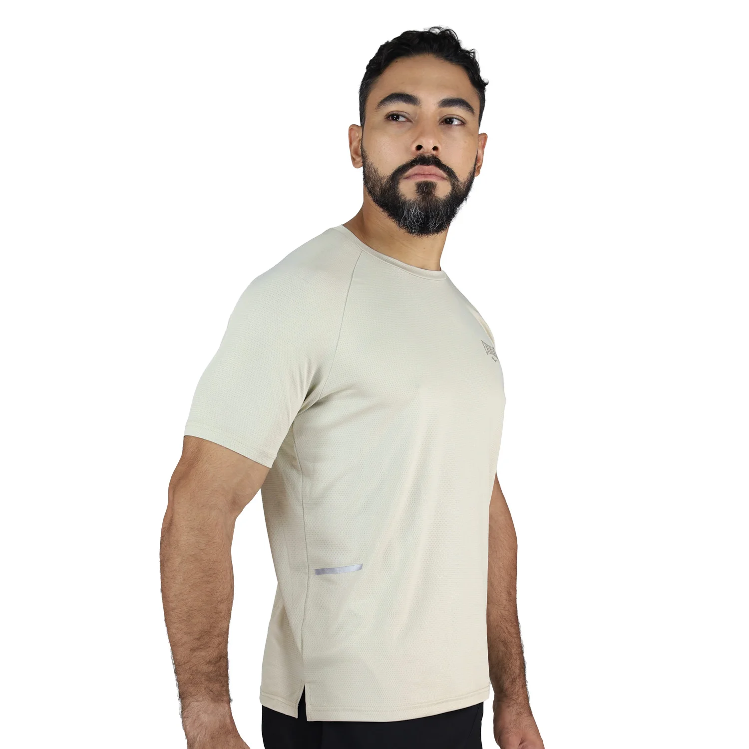 vista posterior del t-shirt poliester deportivo Everlast