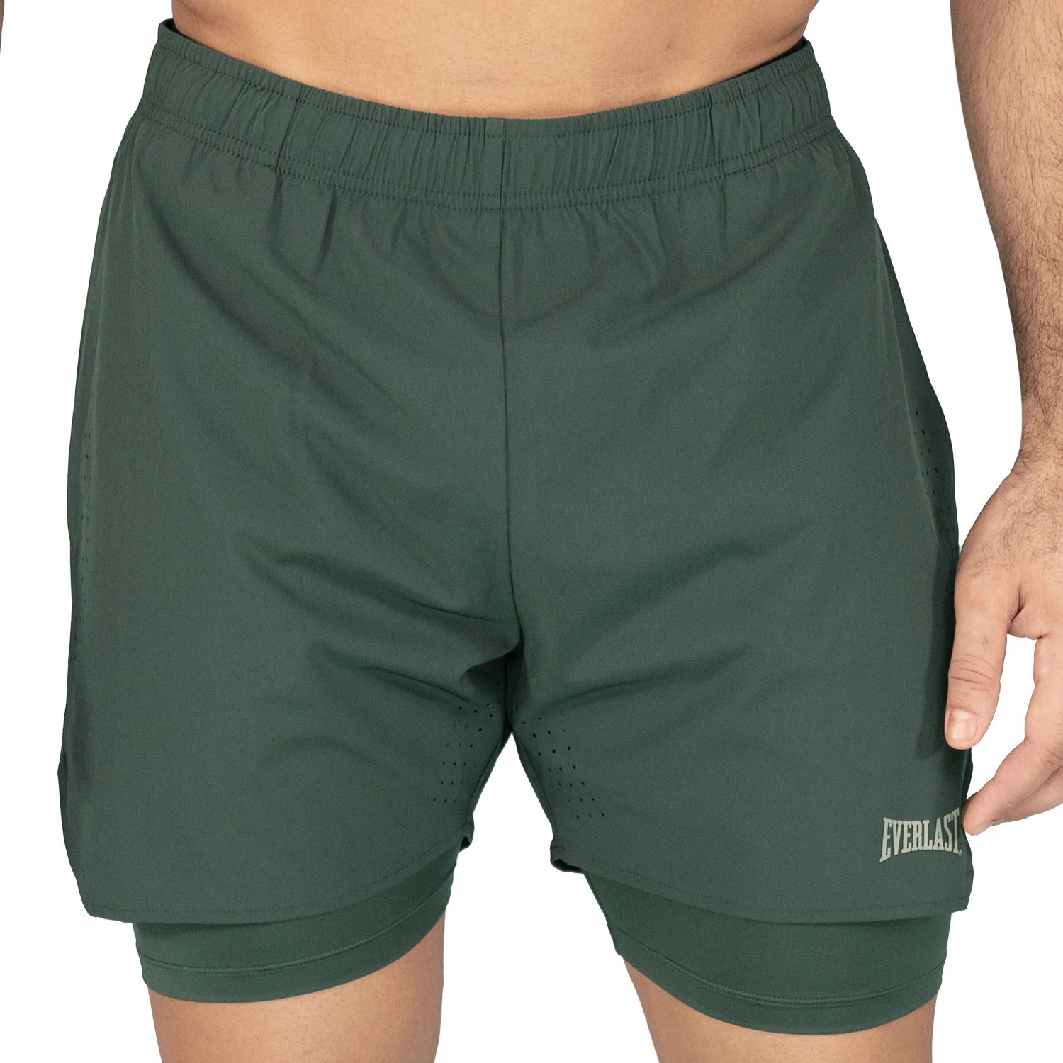 short deportivo poliester Everlast para hombre