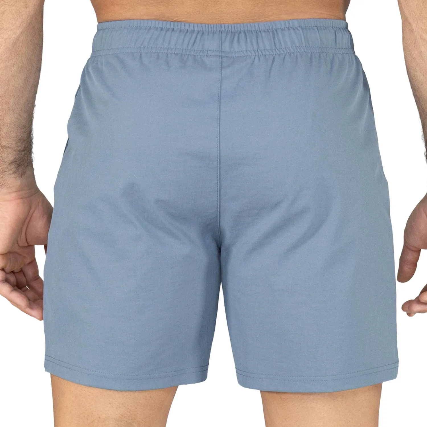 detalle de costura del short everlast comodo