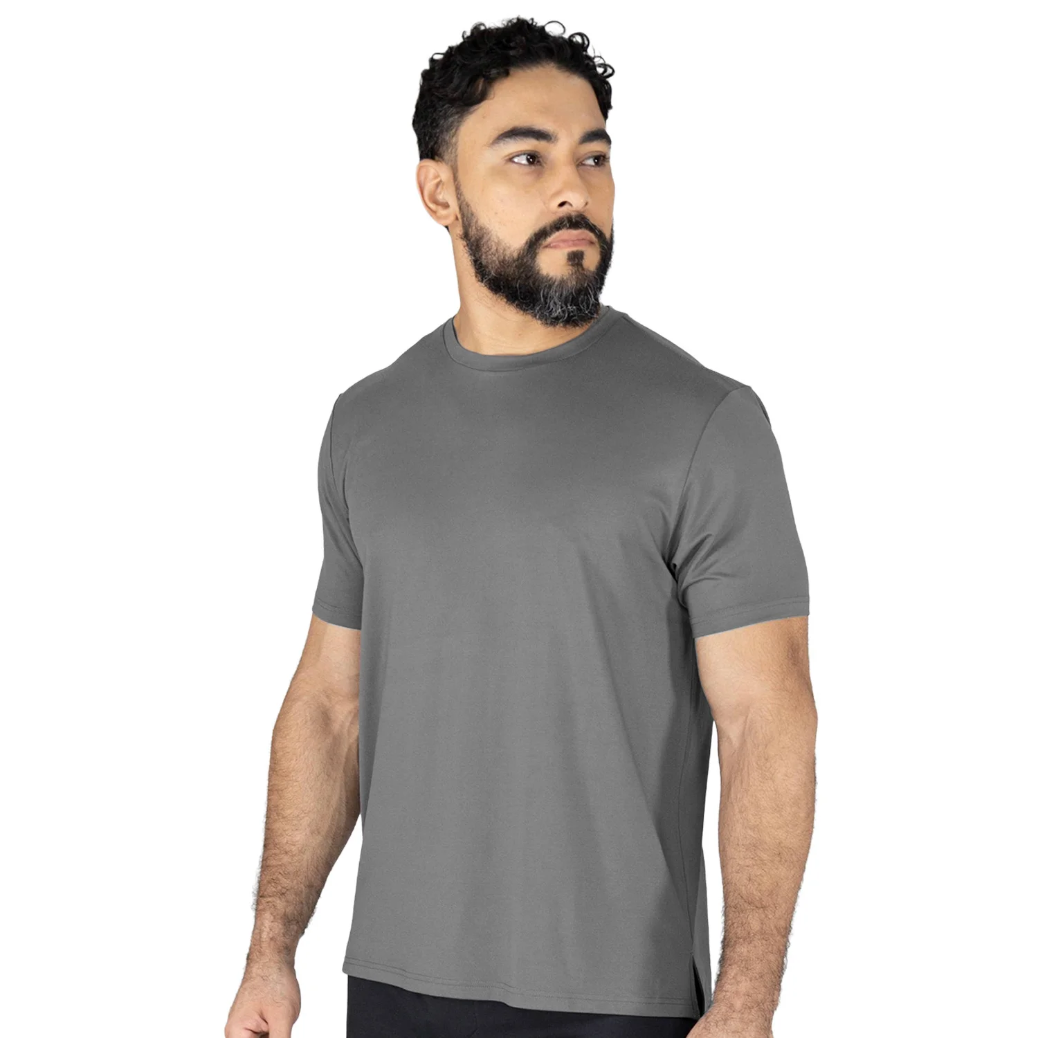 vista posterior del t-shirt entrenamiento everlast e-day