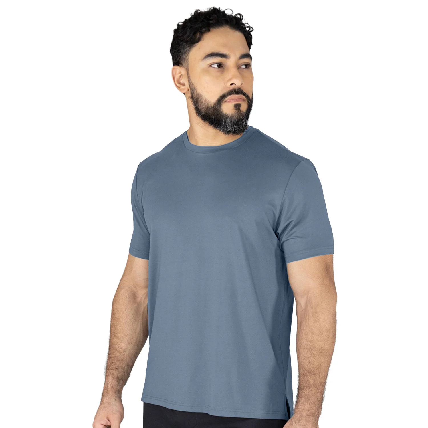 vista posterior del t-shirt e-day everlast spandex