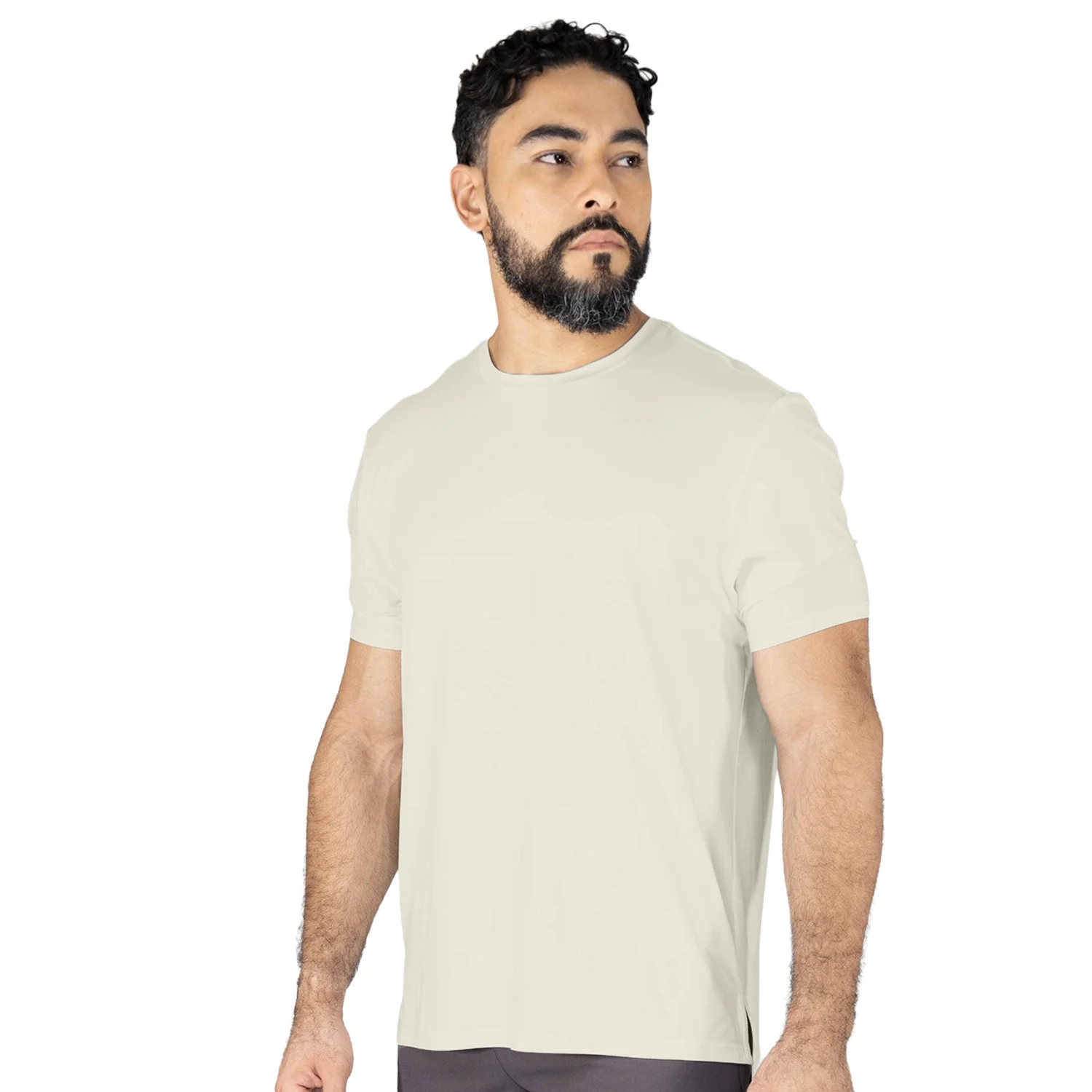 vista posterior del t-shirt everlast spandex e-day
