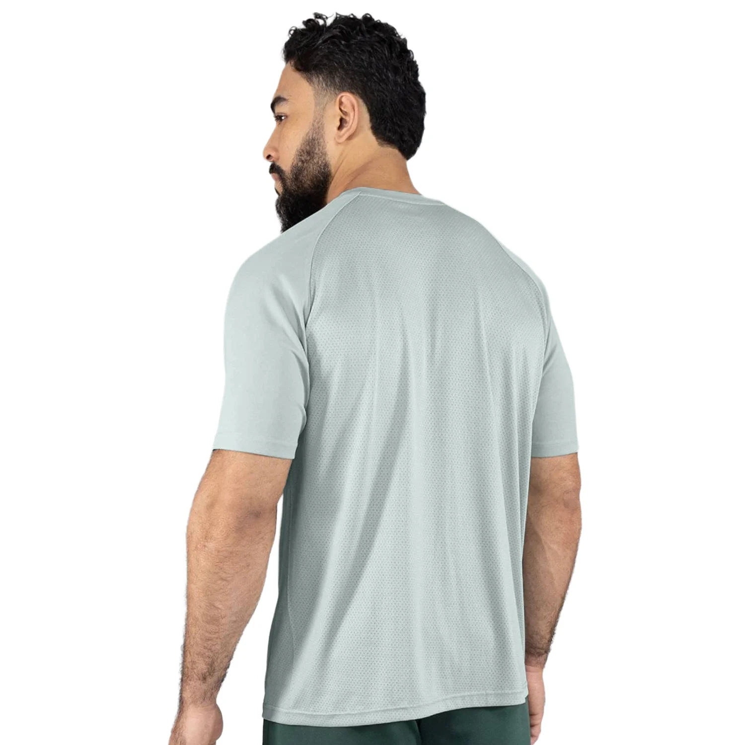 detalle de la costura del t-shirt everlast city