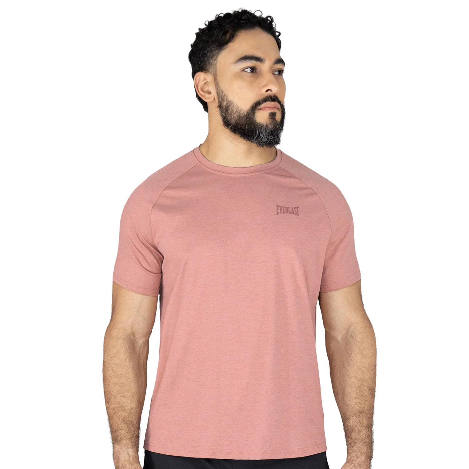 vista posterior del t-shirt poliester everlast e-day