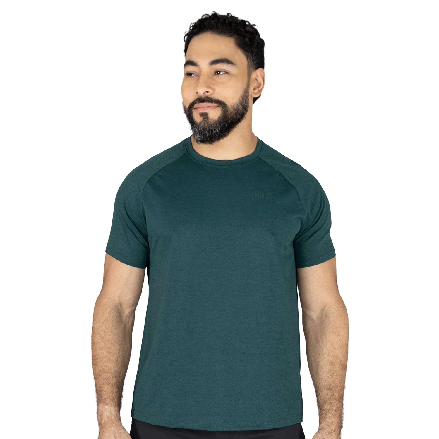 t-shirt everlast poliester e-day, vista posterior de la camiseta