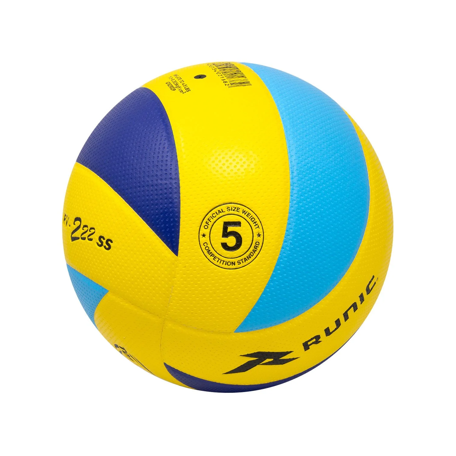 Bola De Voleyball Runic Pu Bl/Yw Detalle