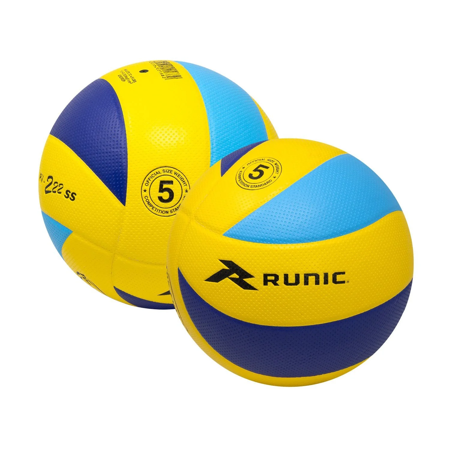 Bola De Voleyball Runic Pu Bl/Yw Textura