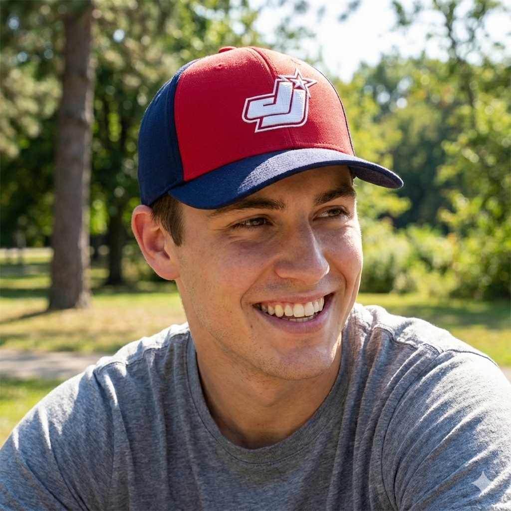 Gorra Deportes Runic en uso