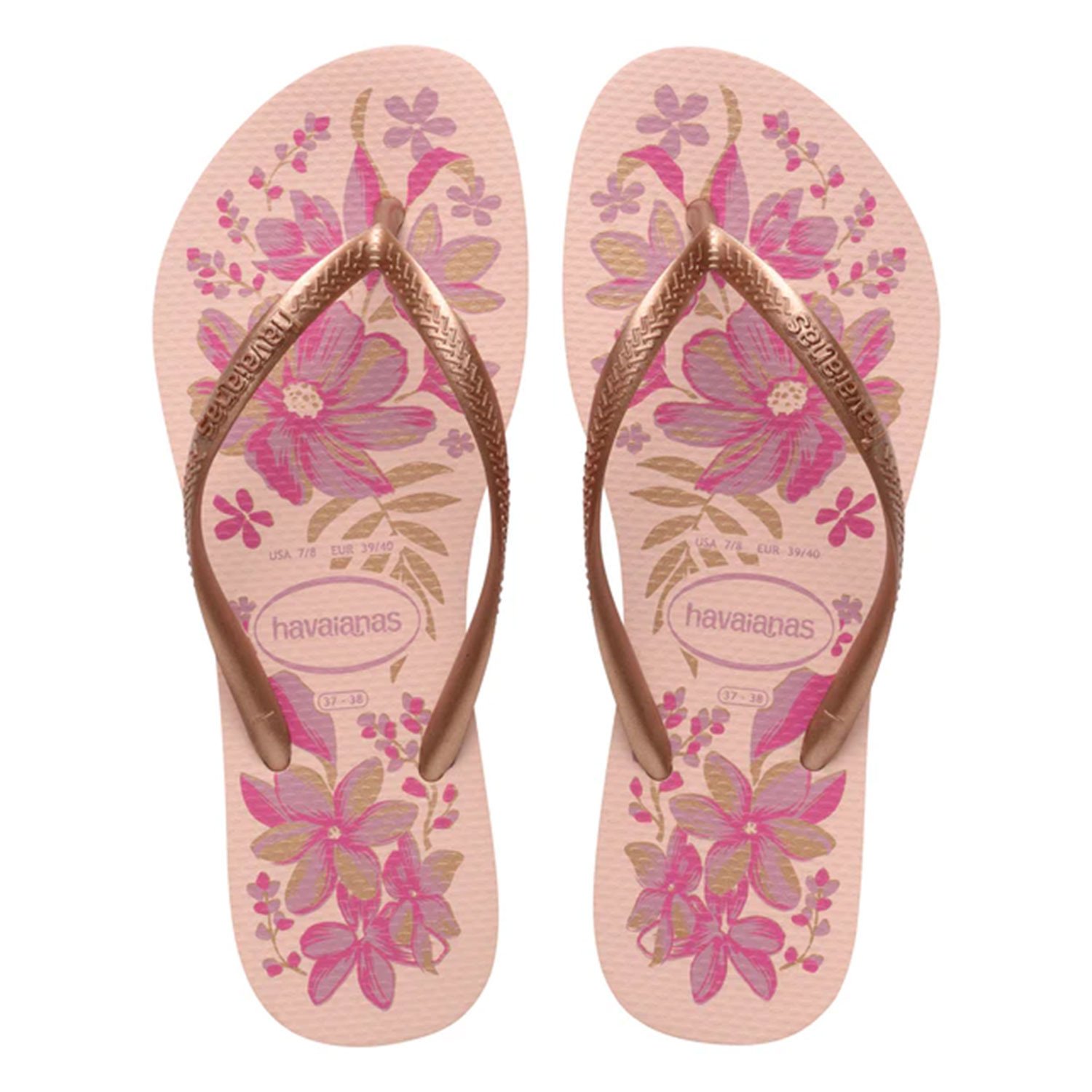 sandalias slim organic havaianas, calzado cómodo y resistente