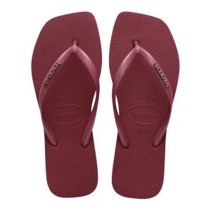 sandalias havaianas metallic slim logo para mujer con detalle metálico