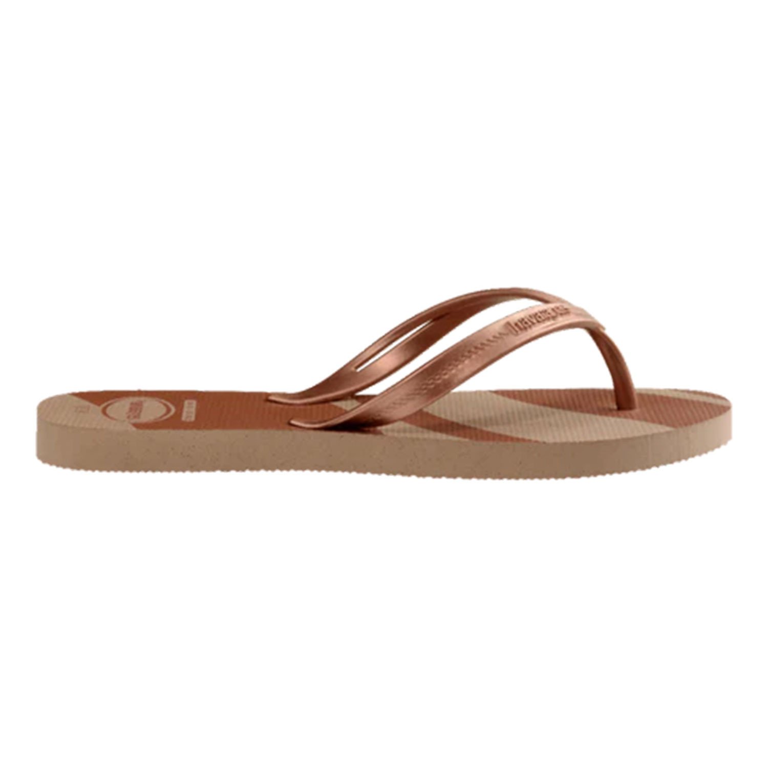 detalle de la suela de sandalias confortables